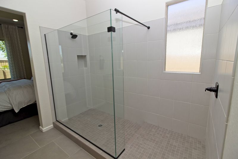 Open Shower Layout